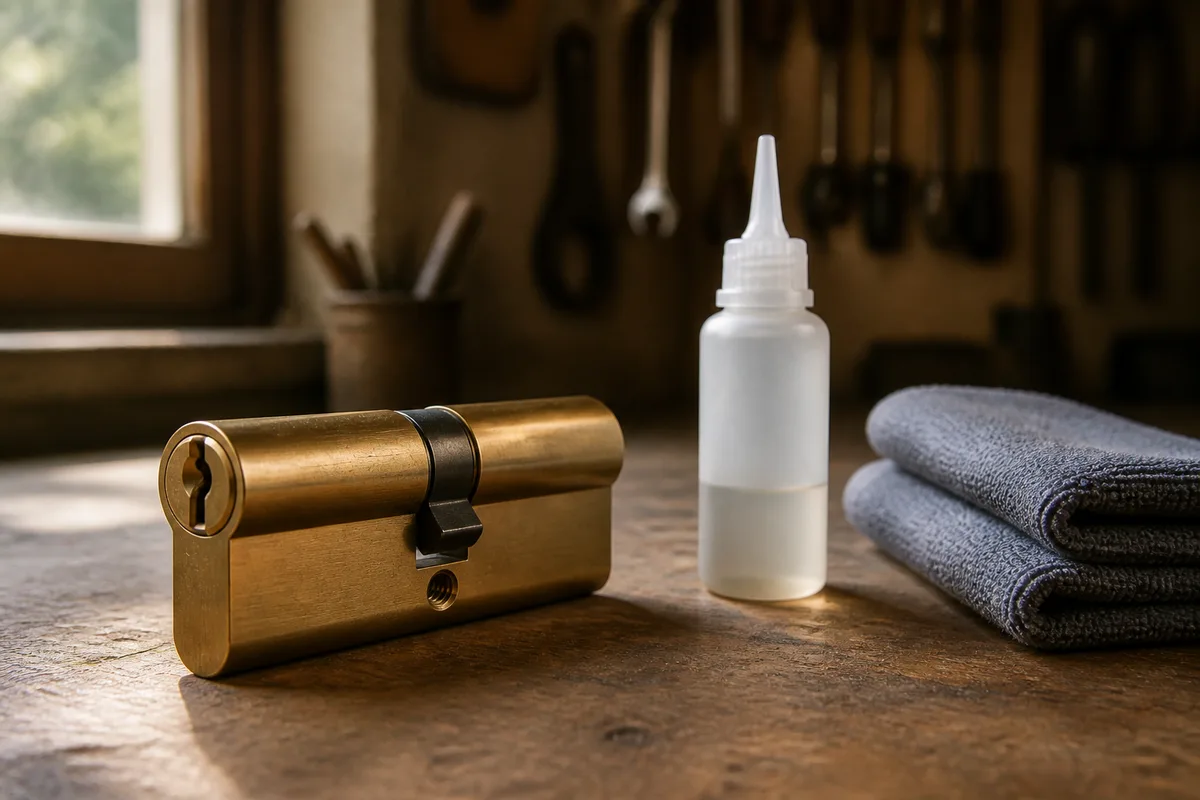 Graisser une serrure : le bon produit, la bonne méthode