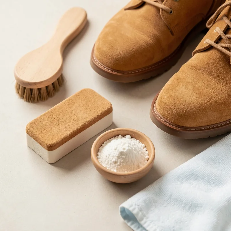 Nettoyer des chaussures en daim sans les abîmer